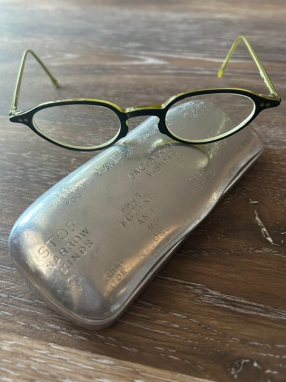 Vintage L.A. Eyeworks Eyeglasses and Case